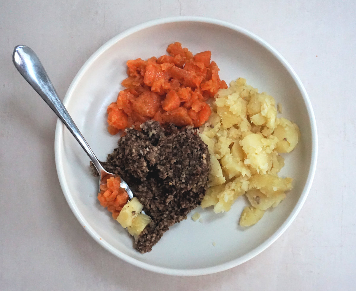haggis and neeps and tatties